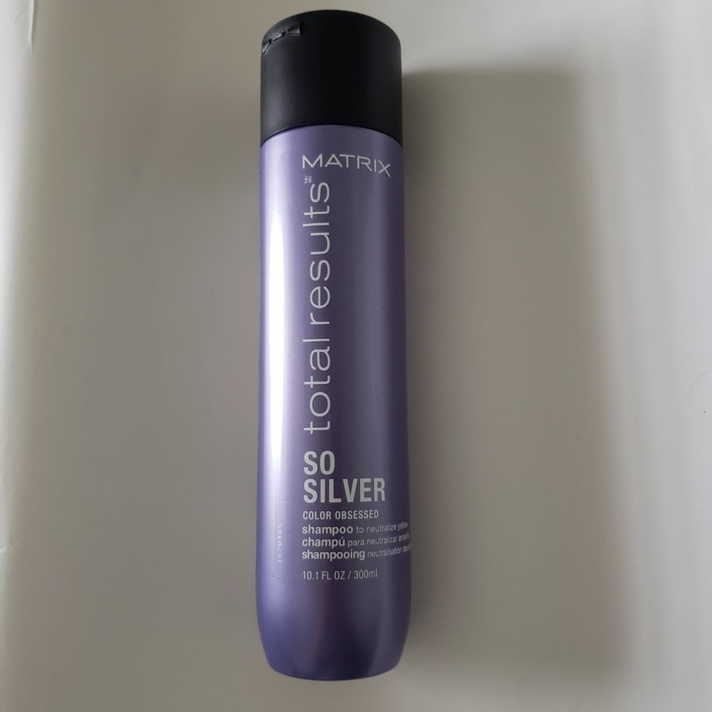 Matrix So Silver Purple Shampoo Neutralizes Yellow Tones 10.1 Fl Oz New